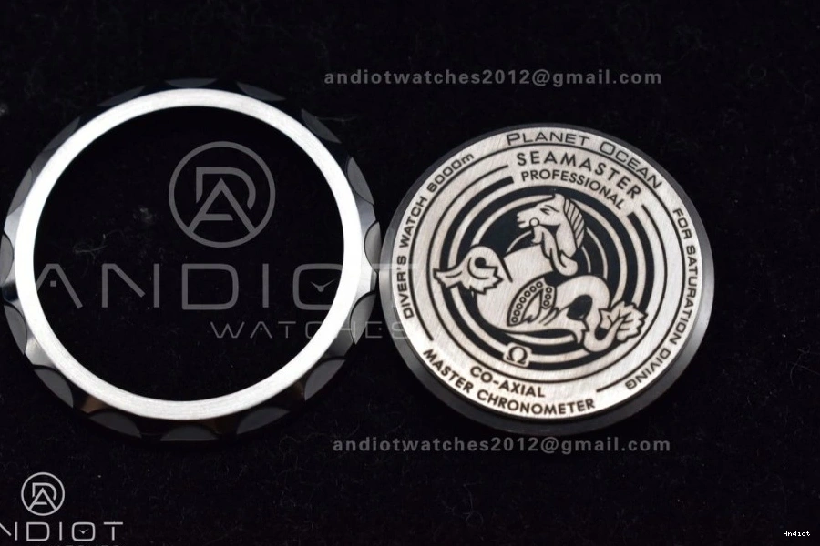 6000M A2824 Bezel on Best Bracelet Deep Ultra White SS Edition Dial Ceramic Seamaster Blue 1:1 TF SS 0213